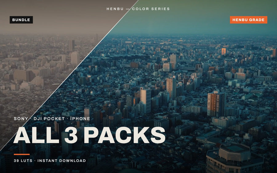 The LUT Bundle (All 3 Packs)