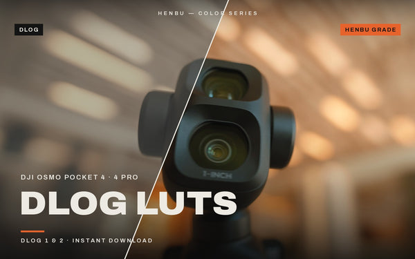 DJI Pocket 4 & 4 Pro LUTs